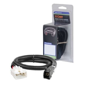Curt Trailer Brake Controller Harness, Select Toyota Tacoma, Tundra (Packaged) - 51456