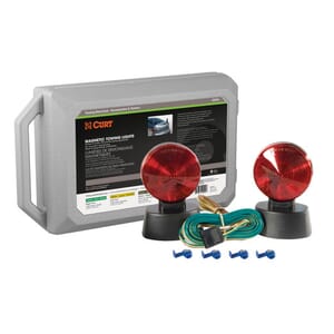 Curt Magnetic Tow Lights with Storage Case - 53204