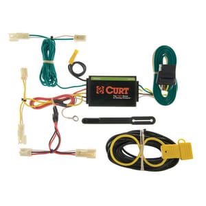 Curt Custom Wiring Harness, 4-Way Flat Output, Select Pontiac Vibe - 55057