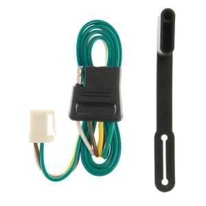 Curt Custom 4-Flat, Select Ford Escape, Mazda Tribute, OEM Tow Package Required - 55255