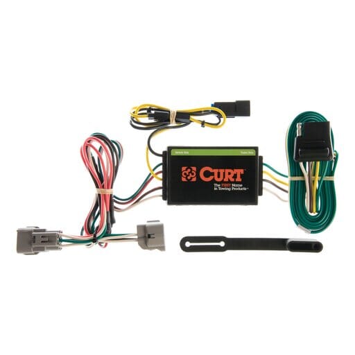 Curt Custom Wiring Harness, 4-Way Flat Output, Select Jeep Grand Cherokee - 55260