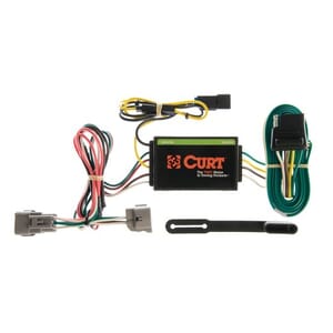 Curt Custom Wiring Harness, 4-Way Flat Output, Select Jeep Grand Cherokee - 55260