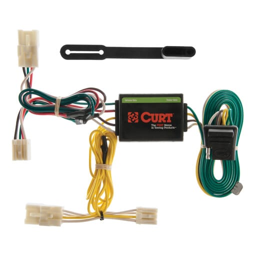 Curt Custom Wiring Harness, 4-Way Flat Output, Select Toyota RAV4 - 55307
