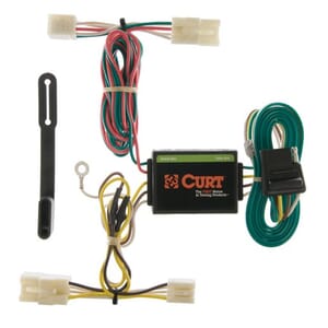 Curt Custom Wiring, 4-Flat, Select Hyundai Santa Fe SUV, Elantra Touring, Kia Rio5 - 55310
