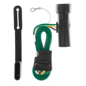 Curt Custom Wiring, 4-Way Flat Output, Select Chevrolet, GMC C/K, Blazer, Suburban - 55311