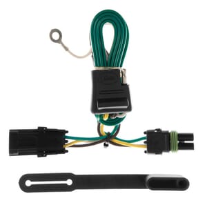 Curt Custom Wiring, 4-Flat, Select S10, S15, C/K, Suburban, Syclone, Isuzu Hombre - 55312