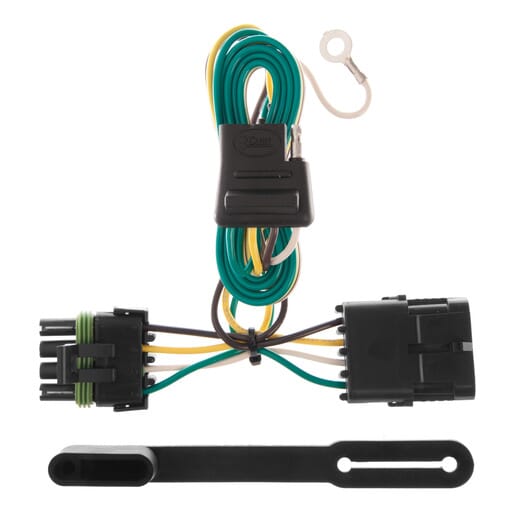 Curt Custom Wiring, 4-Way Flat, Select GMC C1500, C2500, C3500, K1500, K2500, K3500 - 55315