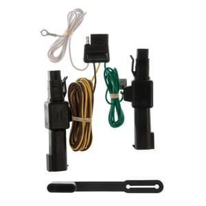 Curt Custom Wiring, 4-Way Flat, Select Dodge D, W, Dakota, B250, 1500, 2500, 3500 - 55317