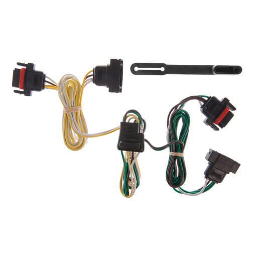 Curt Custom Wiring, 4-Flat, Select Caravan, Grand Caravan, Dakota, Town and Country - 55323