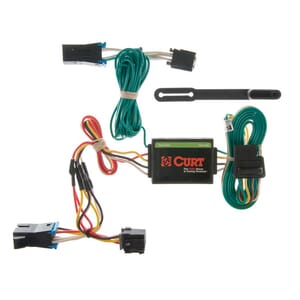 Curt Custom Wiring, 4-Way Flat, Select Chevrolet Express, GMC Savana 1500, 2500, 3500 - 55335