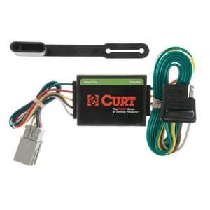 Curt Custom Wiring Connector, 4-Way Flat Output, Select Honda, Acura Vehicles - 55336