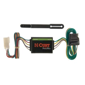 Curt Custom Wiring Connector, 4-Way Flat Output, Select Isuzu Trooper, Acura SLX - 55339