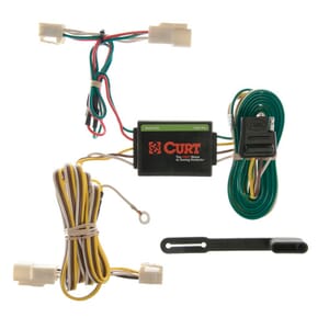 Curt Custom Wiring Harness, 4-Way Flat Output, Select Toyota 4Runner - 55341