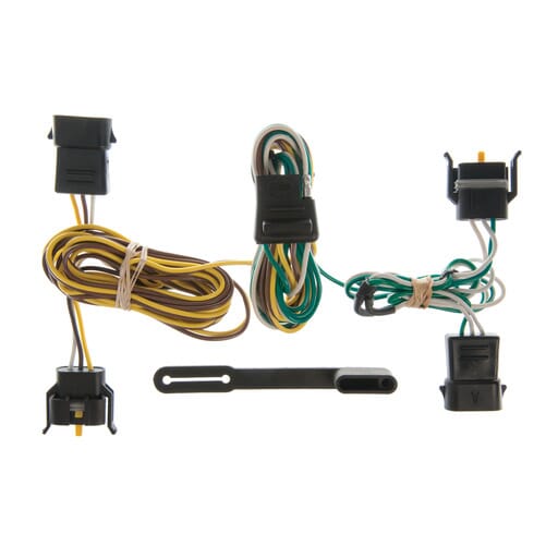 Curt Custom Wiring Harness, 4-Way Flat Output, Select Ford, Lincoln, Mercury Vehicles - 55344