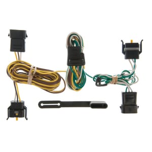 Curt Custom Wiring Harness, 4-Way Flat Output, Select Ford, Lincoln, Mercury Vehicles - 55344