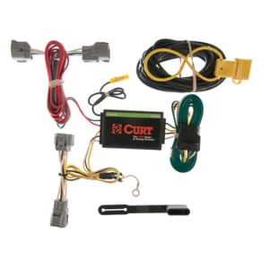 Curt Custom Wiring Harness, 4-Way Flat Output, Select Jeep Grand Cherokee - 55349