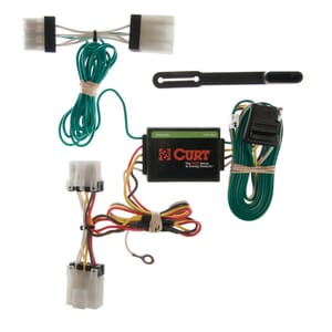 Curt Custom Wiring Harness, 4-Way Flat Output, Select Nissan Pathfinder, Pickup - 55353