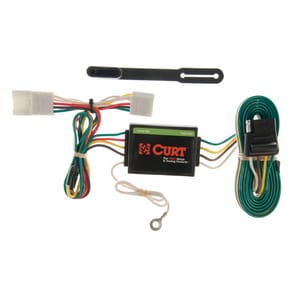 Curt Custom Wiring Harness, 4-Way Flat Output, Select Jeep Cherokee, Including Sport - 55354