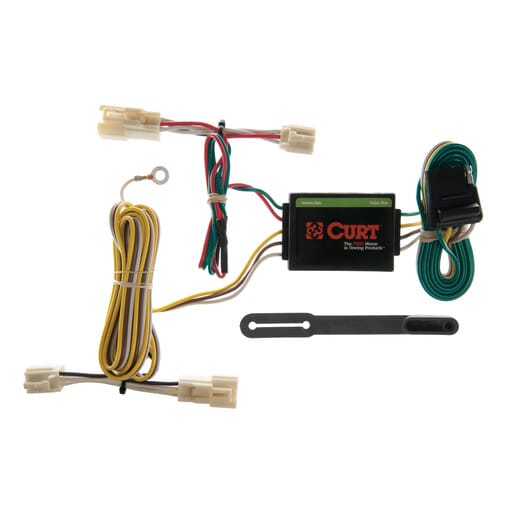 Curt Custom Wiring Harness, 4-Way Flat Output, Select Toyota Camry - 55358
