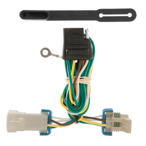 Curt Custom Wiring, 4-Way Flat, Select Chevrolet S-10, GMC Sonoma, Isuzu Hombre - 55359