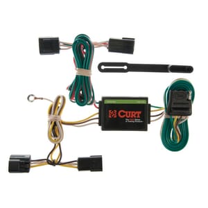 Curt Custom Wiring, 4-Way Flat, Select Honda Passport, Isuzu Rodeo, Sport, Amigo - 55360