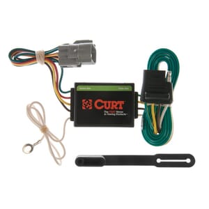 Curt Custom Wiring Connector, 4-Way Flat, Select Toyota Land Cruiser, Lexus LX470 - 55365