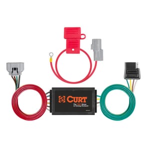 Curt Custom Wiring Connector, 4-Way Flat Output, Select Toyota Tundra - 55367