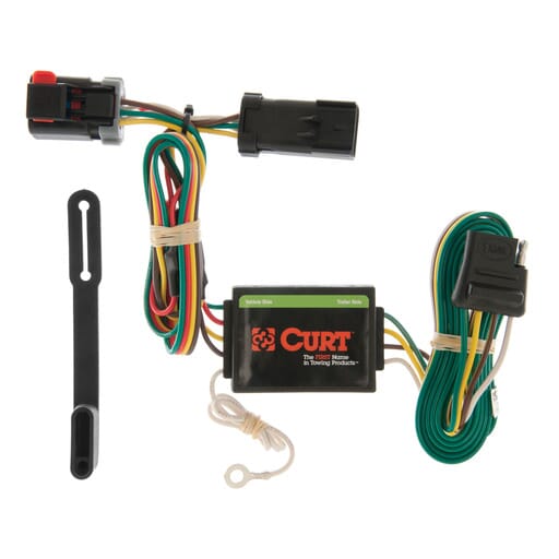 Curt Custom Wiring, 4-Flat, Select Caravan, Grand Caravan, Town and Country, Voyager - 55376