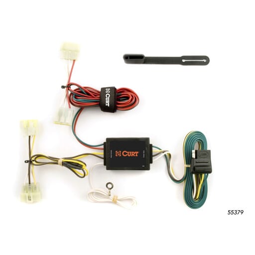 Curt Custom Wiring Harness, 4-Way Flat Output, Select Toyota Pickup, Tacoma - 55379