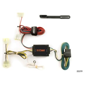 Curt Custom Wiring Harness, 4-Way Flat Output, Select Toyota Pickup, Tacoma - 55379