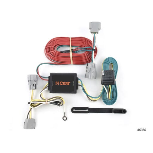 Curt Custom Wiring, 4-Way Flat Output, Select Mitsubishi Montero, Except Sport - 55380
