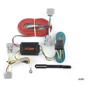 Curt Custom Wiring, 4-Way Flat Output, Select Mitsubishi Montero, Except Sport - 55380