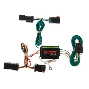 Curt Custom Wiring Harness, 4-Way Flat Output, Select Jeep Liberty - 55382