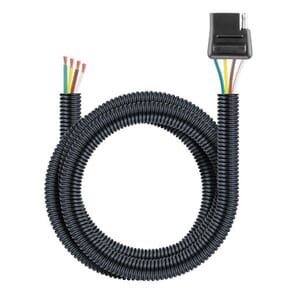 Curt Custom Wiring, 4-Way Flat, Select Astro, Blazer, Bravada, Jimmy, Safari - 55411