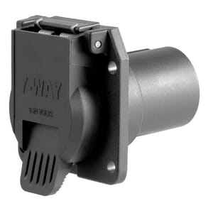 Curt Replacement OE 7-Way RV Blade Socket (Plugs into USCAR) - 55415