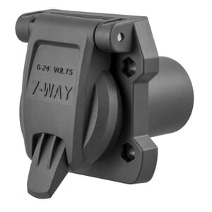 Curt Heavy-Duty Replacement OE 7-Way RV Blade Socket (Plugs into USCAR) - 55416
