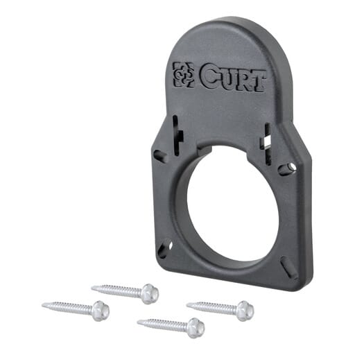 CURT 58290 Trailer Wiring Harness Mounting Bracket For 7-Way RV Blade Connectors