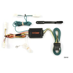 Curt Custom Wiring Harness, 4-Way Flat Output, Select Toyota Sienna - 55418