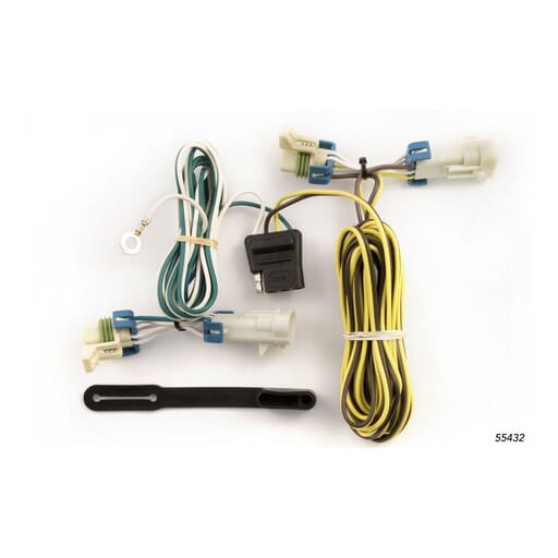 Curt Custom Wiring, 4-Flat, Select Chevrolet Cobalt, HHR, Pontiac G5, Pursuit Coupe - 55432