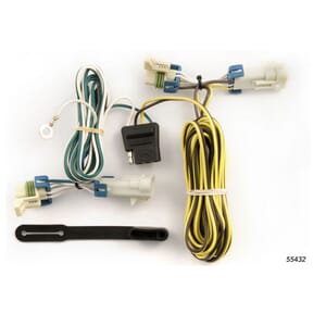 Curt Custom Wiring, 4-Flat, Select Chevrolet Cobalt, HHR, Pontiac G5, Pursuit Coupe - 55432