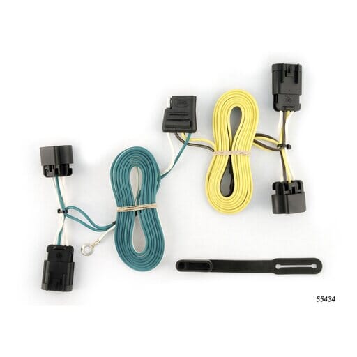 Curt Custom Wiring, 4-Way Flat, Select Chevrolet Cobalt, Pontiac G5, Pursuit Sedan - 55434