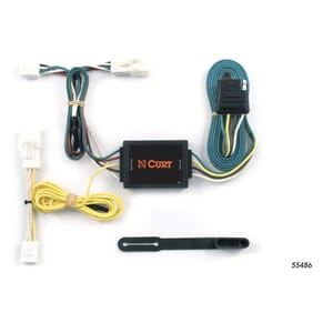 Curt Custom Wiring Harness, 4-Way Flat Output, Select Toyota RAV4 - 55486