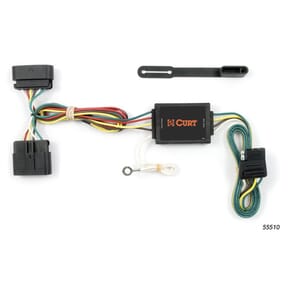 Curt Custom Wiring, 4-Way Flat, Select GMC Canyon, Chevrolet Colorado, Isuzu I-Series - 55510
