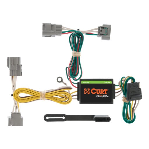 Curt Custom Wiring Harness, 4-Way Flat Output, Select Toyota Tacoma, T100, Hilux - 55513