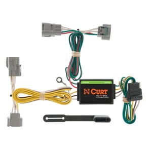 Curt Custom Wiring Harness, 4-Way Flat Output, Select Toyota Tacoma, T100, Hilux - 55513