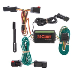Curt Custom Wiring Harness, 4-Way Flat Output, Select Chrysler Pacifica - 55530