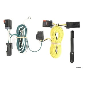 Curt Custom Wiring, 4-Way Flat Output, Select Chrysler 300, Dodge Charger, Challenger - 55534