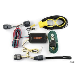 Curt Custom Wiring Harness, 4-Way Flat Output, Select Dodge Magnum - 55562