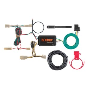 Curt Custom Wiring Harness, 4-Way Flat Output, Select Lexus RX330, RX350 - 55563