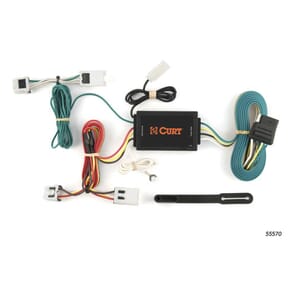 Curt Custom Wiring Harness, 4-Way Flat Output, Select Nissan Quest - 55570